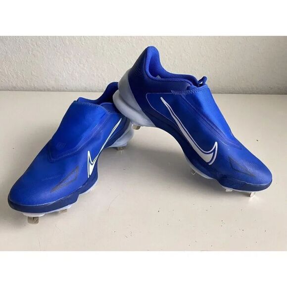 Nike Force Zoom Trout 8 Pro Metal Baseball Cleats Blue CZ5915-414 Men’s Sz 12.5 - Picture 1 of 10